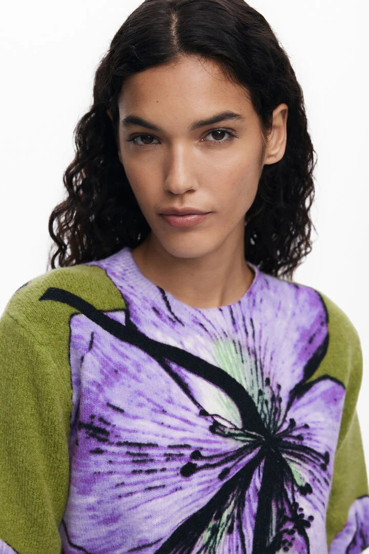 Orquidea Sweater, Multicolor