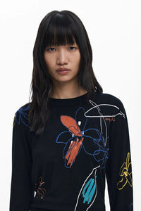 Arty Sweater, Black