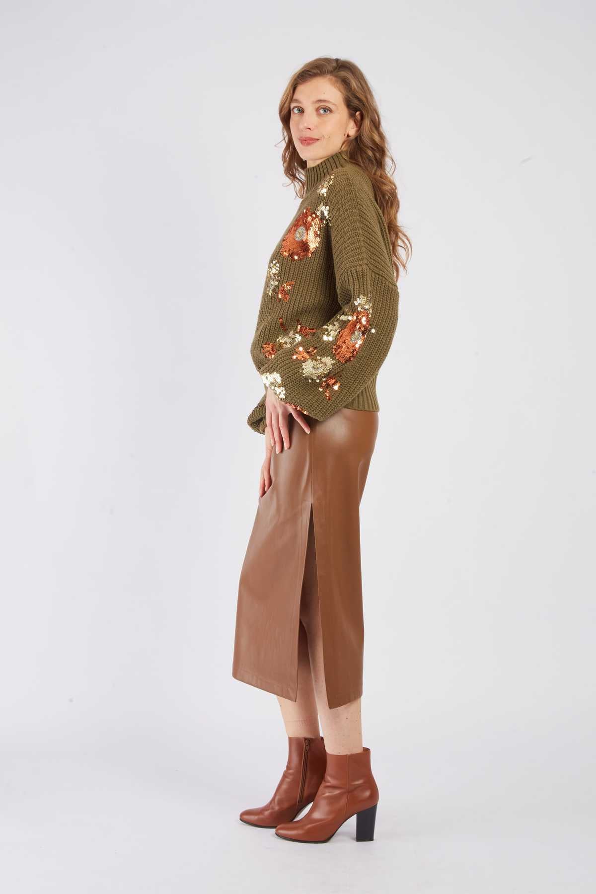 Jacinthe Skirt, Brown