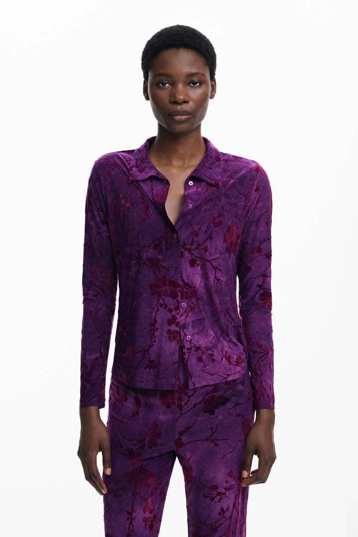 Alina Shirt, Purple