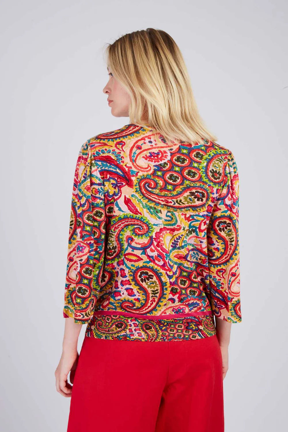Zenaide Blouse, Fuchsia