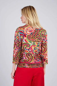 Zenaide Blouse, Fuchsia