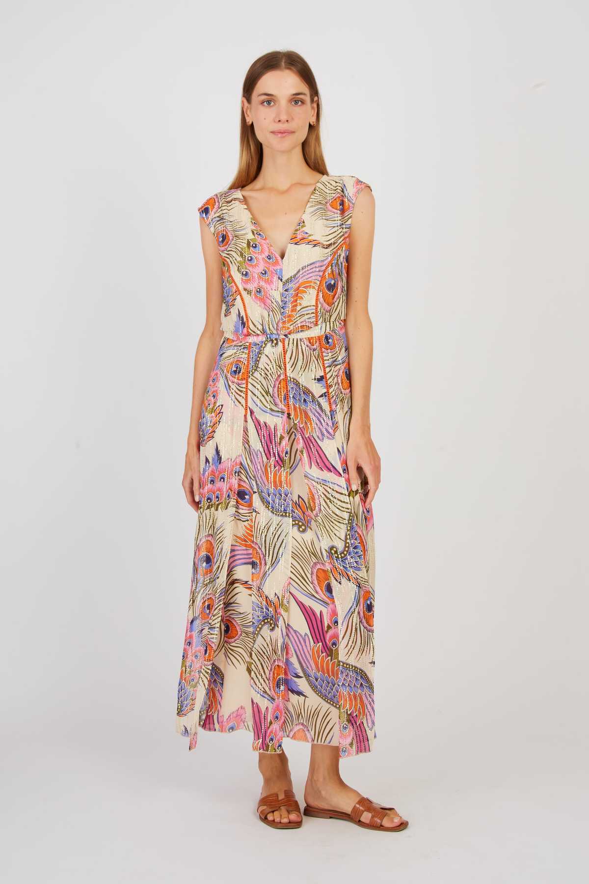 Panier Dress, Ecru