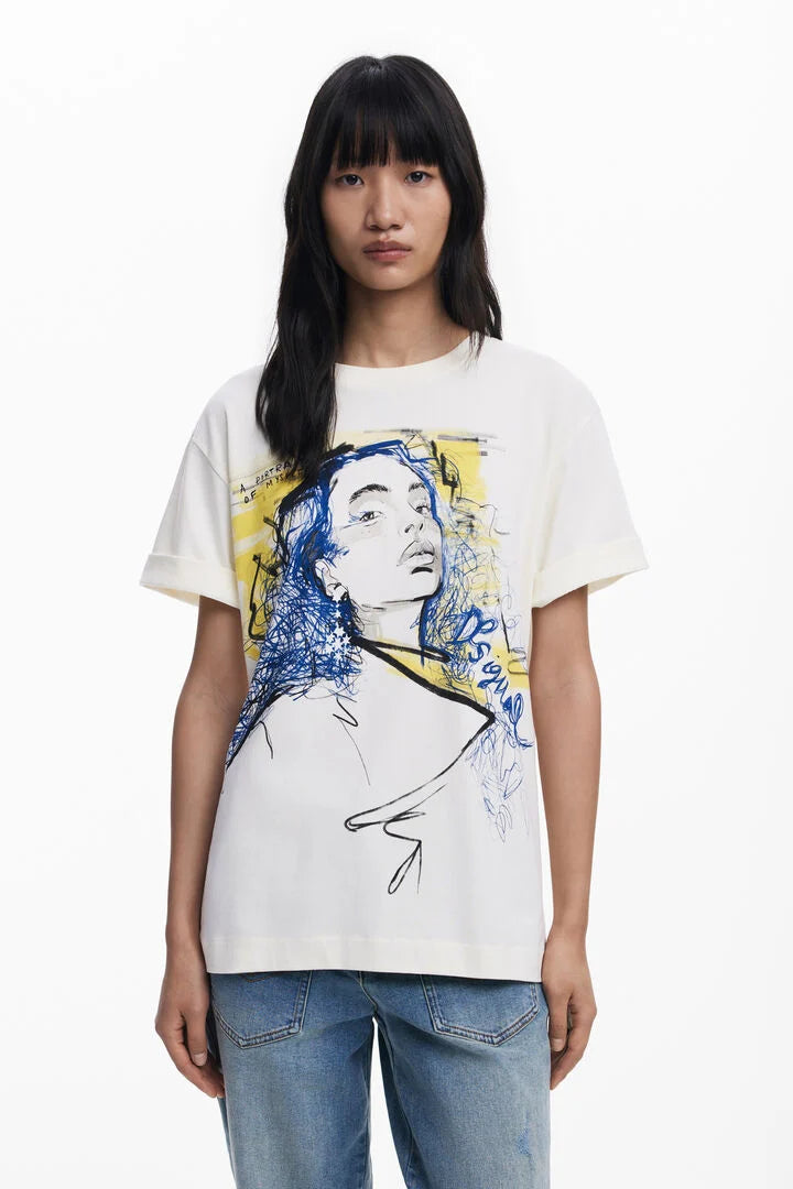 Portrait T-Shirt, White