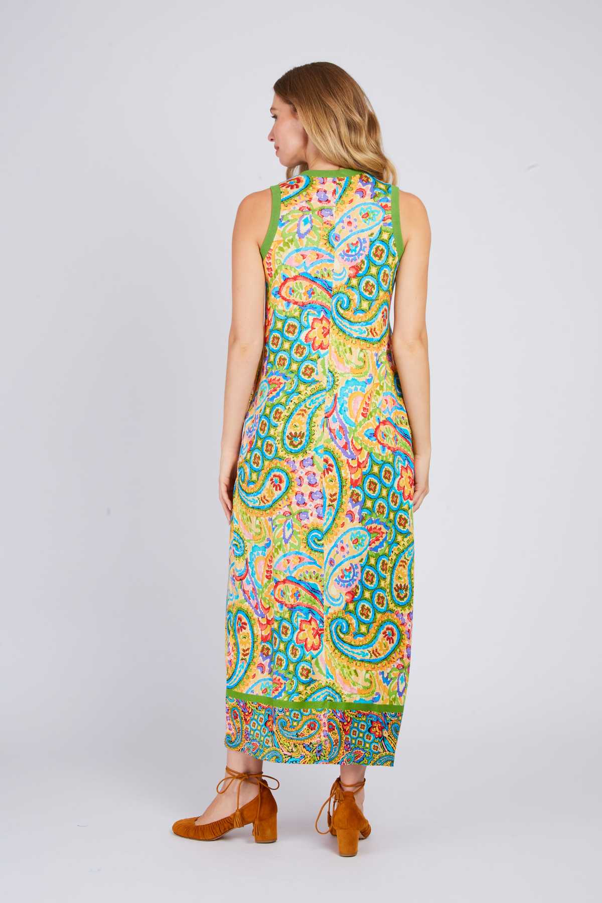 Pyrgos Dress, Green