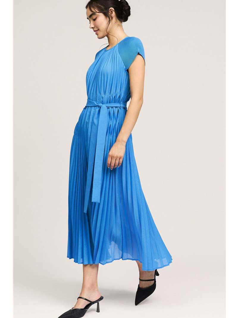 Kendal Dress, Azure Blue