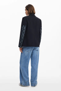 Textures Patch Blazer