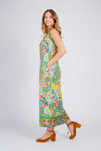 Pyrgos Dress, Green