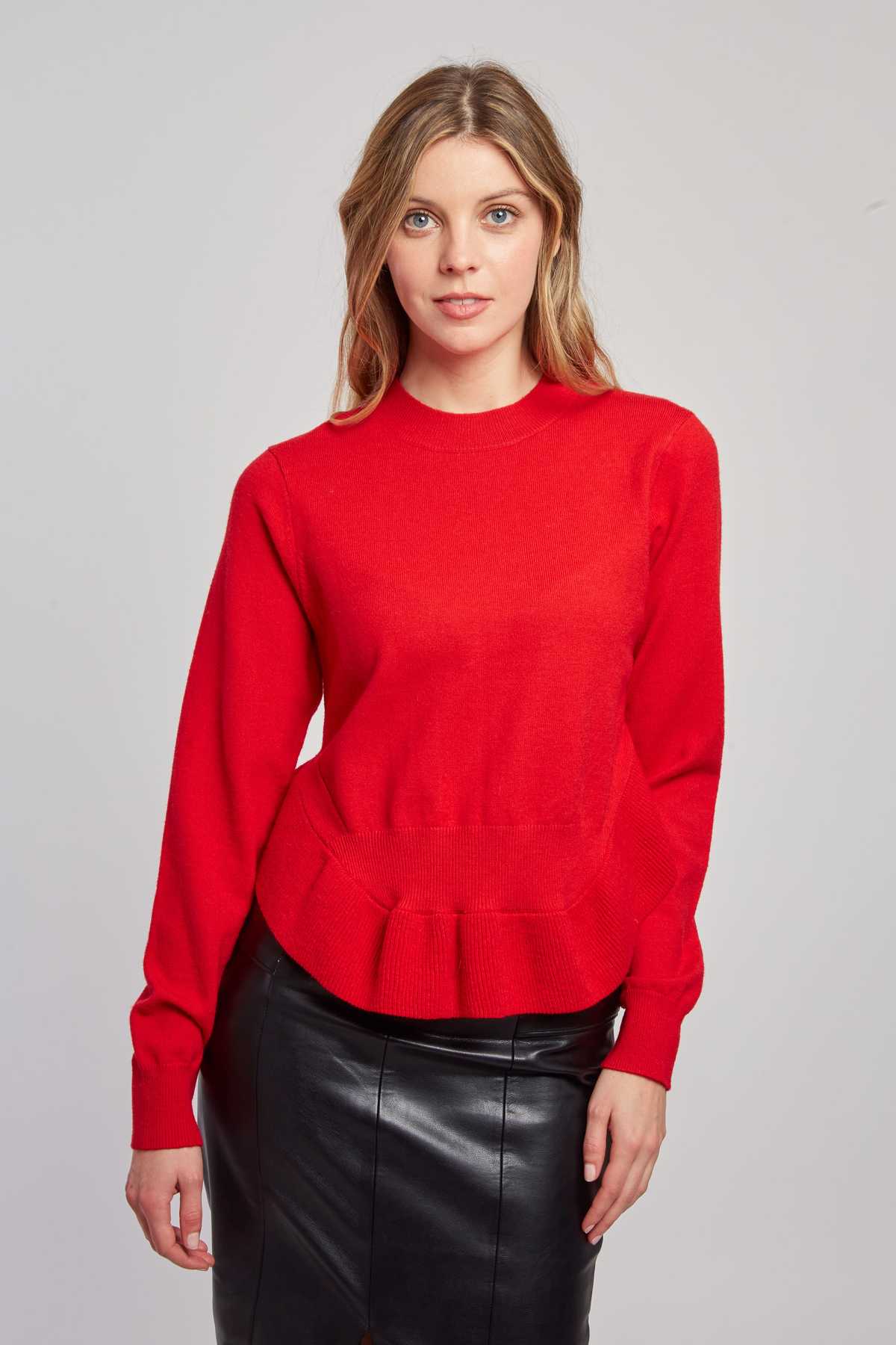 Carline Sweater Rouge Red