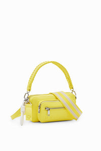 S Logo Crossbody Purse - Lemon Yellow