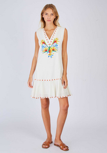 Clara Embroidered Dress