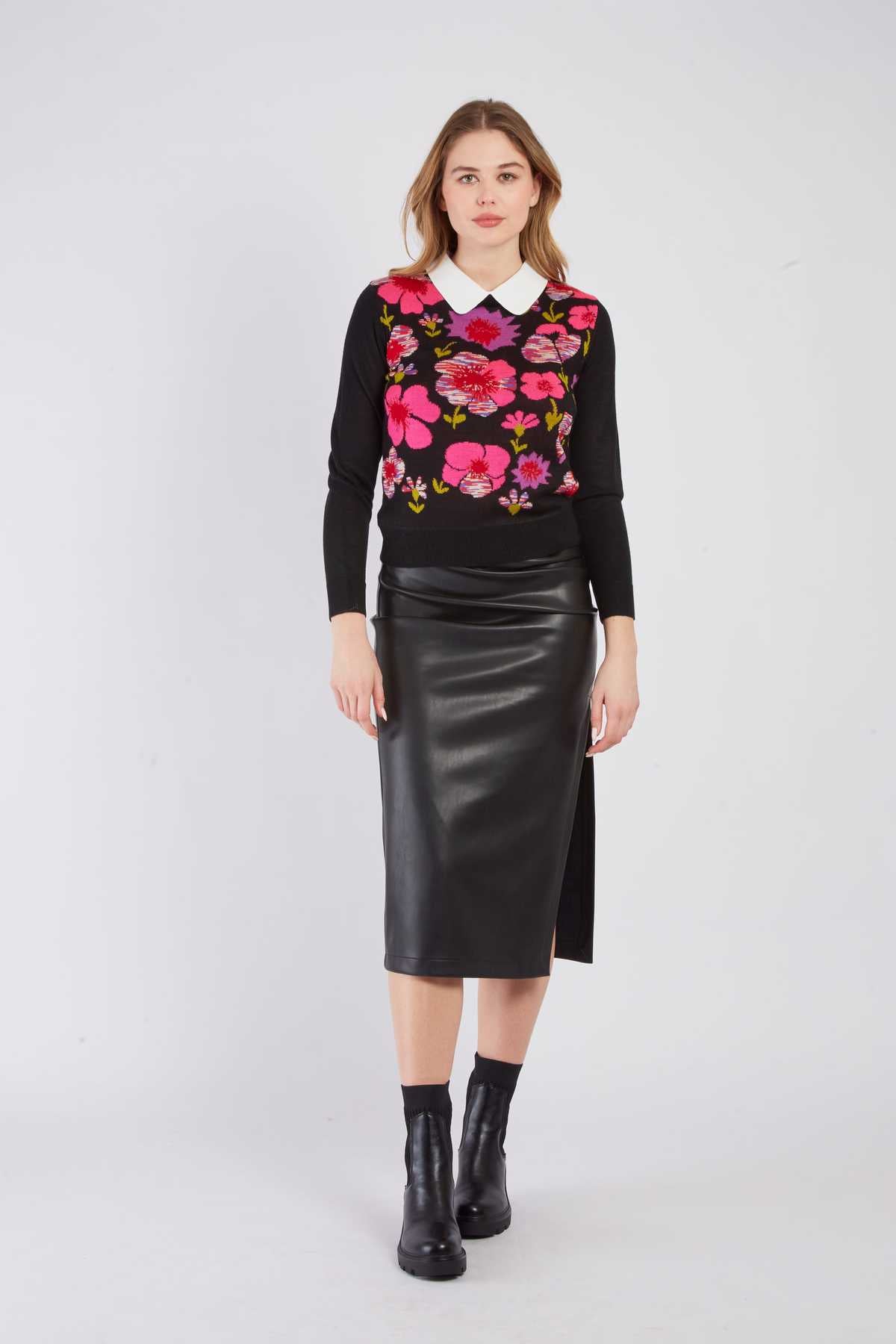 Jacinthe Skirt, Black