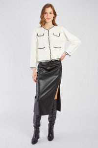 Bali Cardigan - Ecru