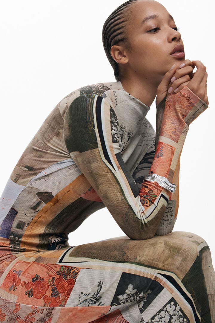 Lyra Collage Dress