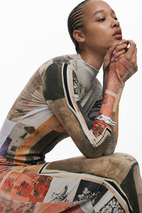 Lyra Collage Dress