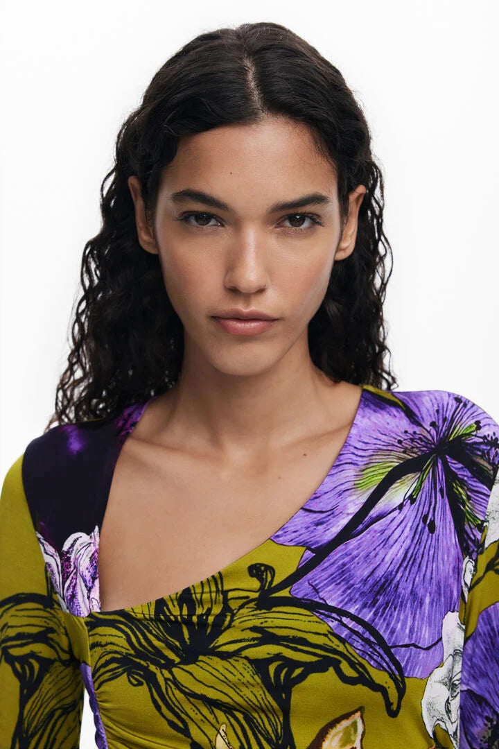 Lacroix Neckline Dress