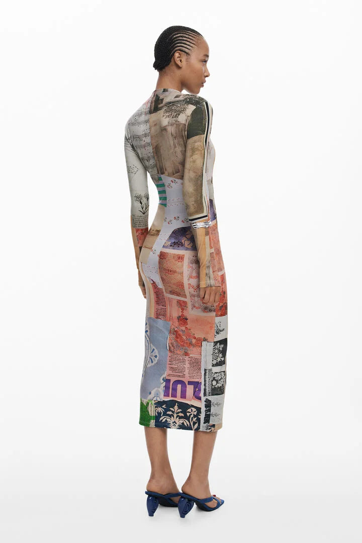 Lyra Collage Dress