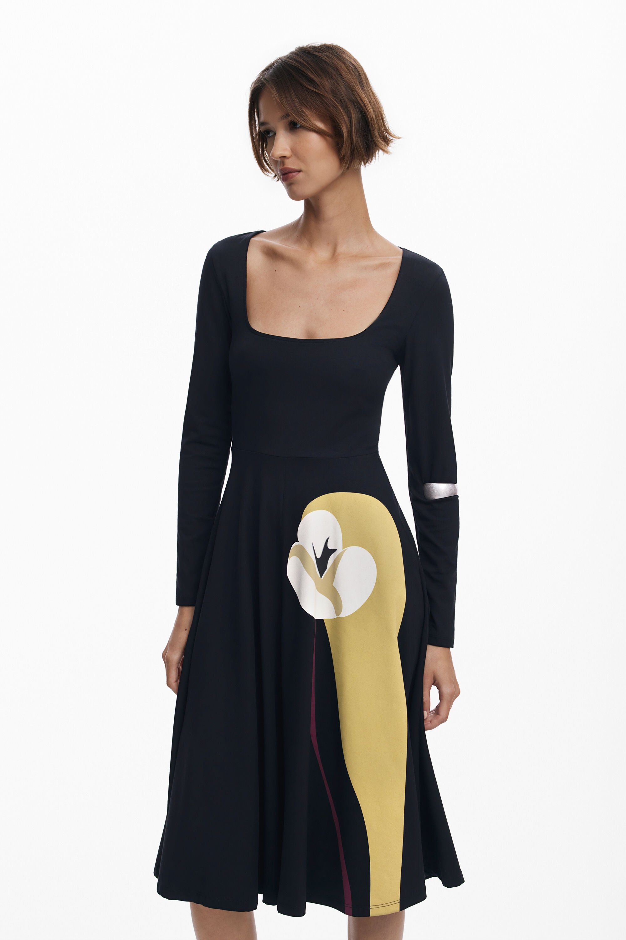 Lirio Abstract Lily  Dress