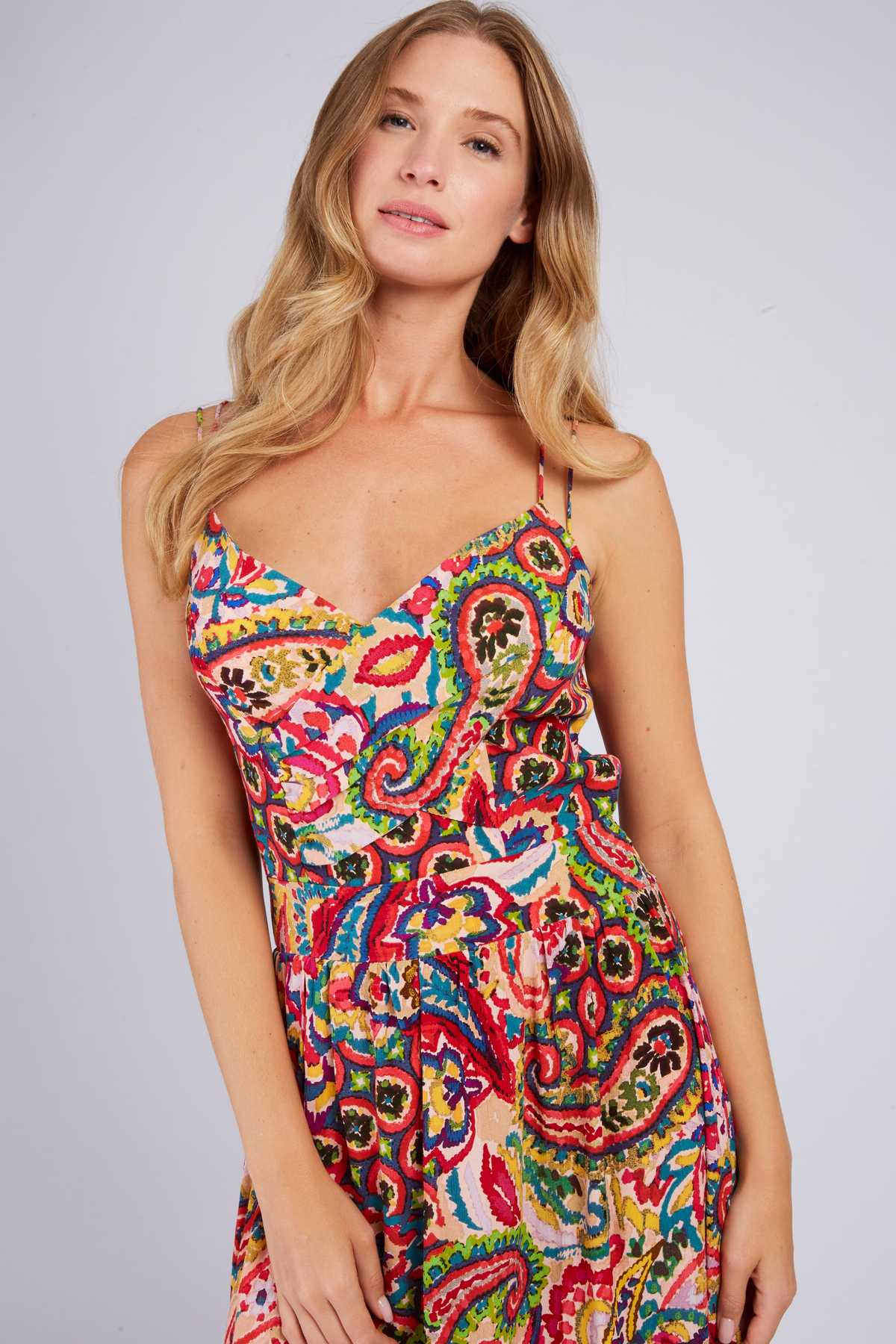 Paolina Dress, Fuchsia
