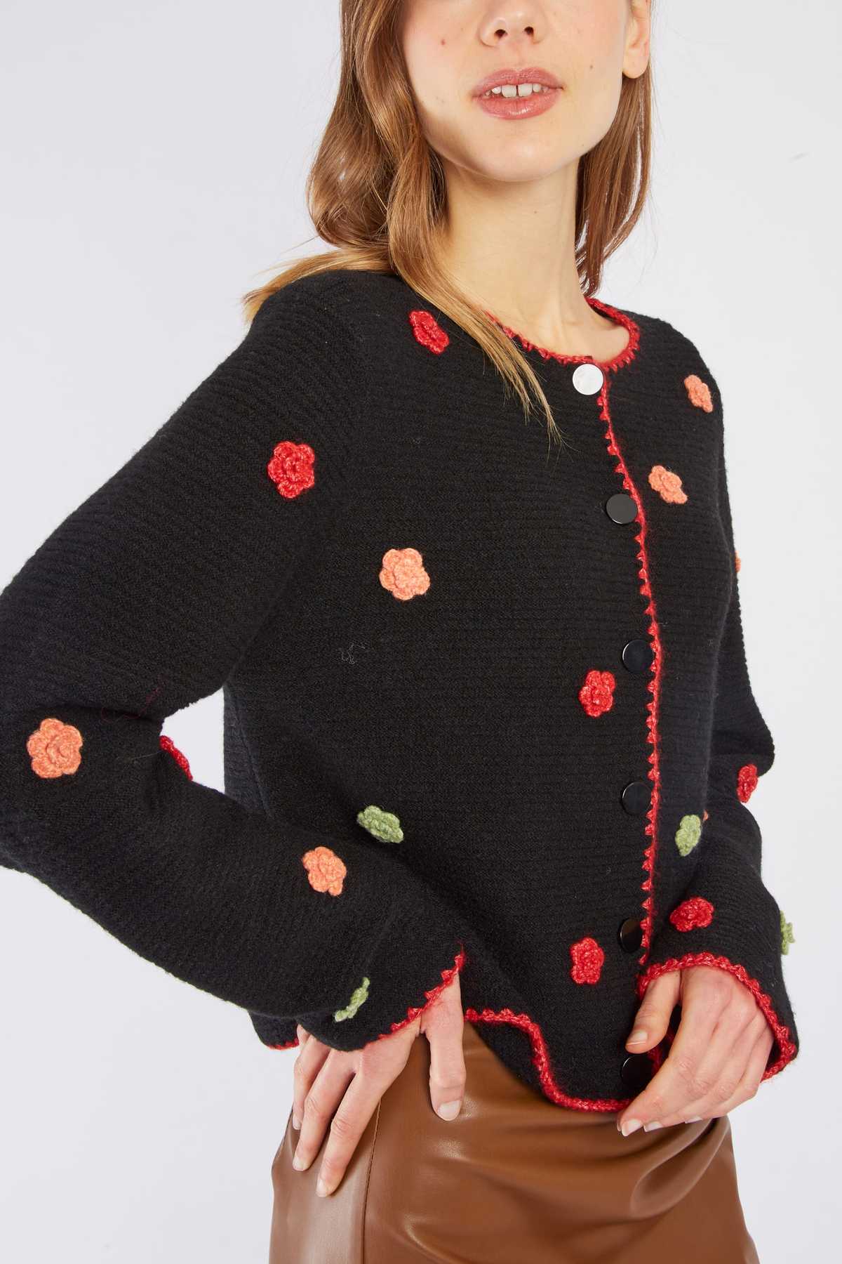 Barbara Cardigan, Black