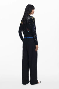 Arty Sweater, Black