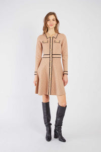 Candice Dress, Beige