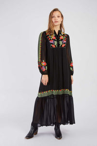 Eliane Embroidered Dress