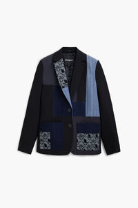 Textures Patch Blazer
