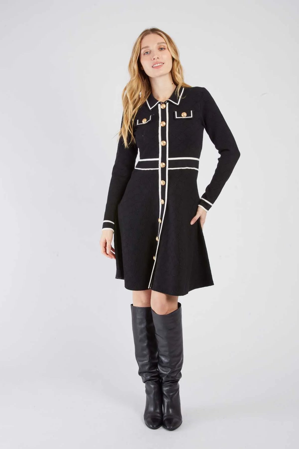 Candice Dress, Black