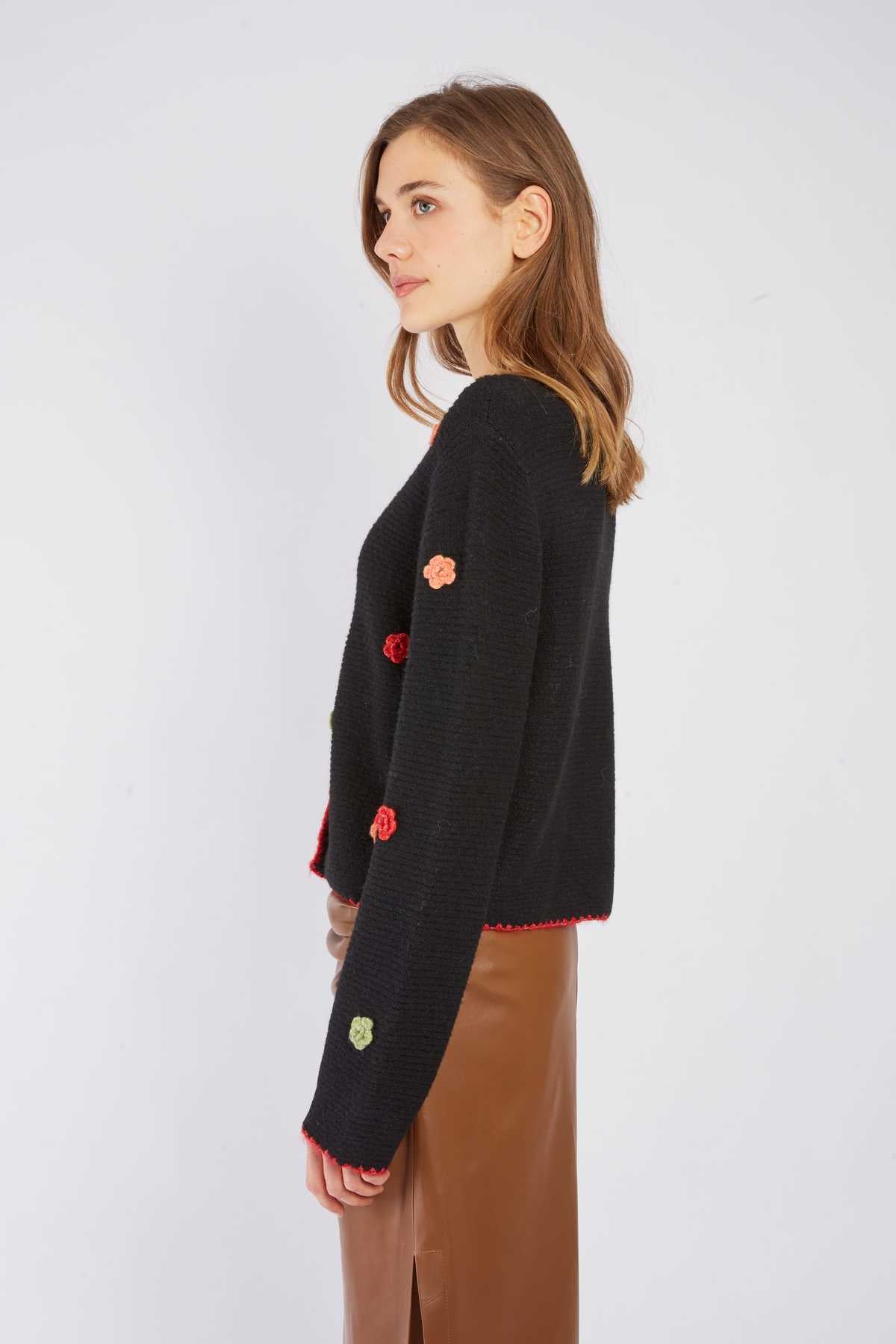 Barbara Cardigan, Black