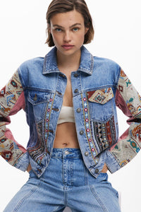 Boho Denim Jacket