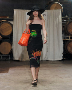 Colibri Strapless Dress Black