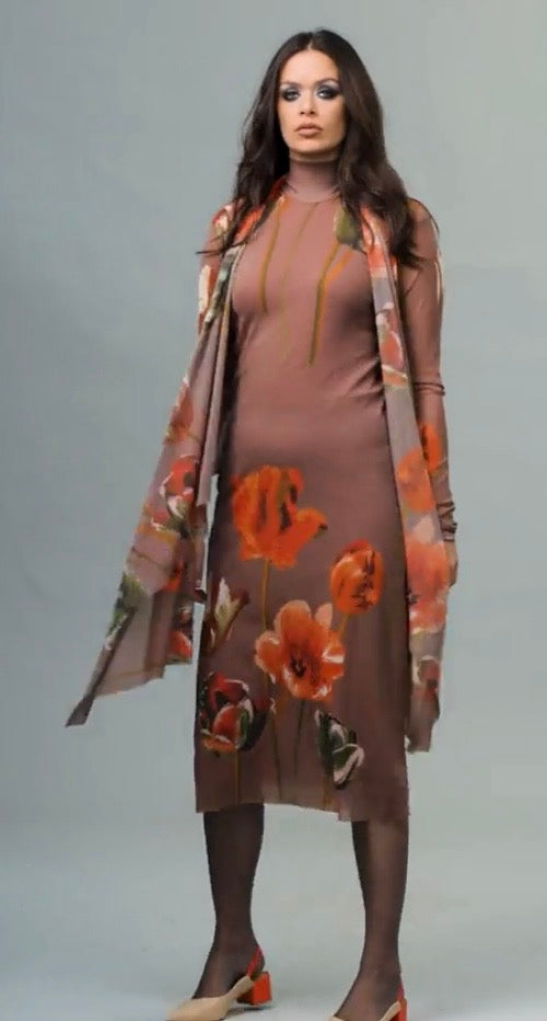 Mesh Coverup, Earth Color