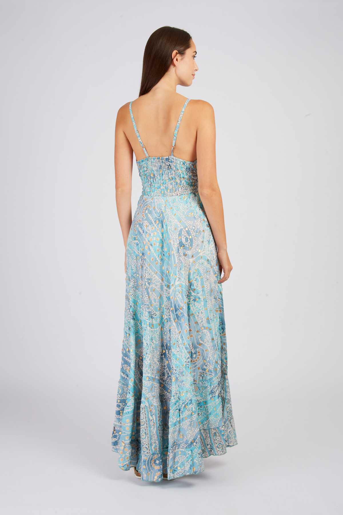 Petunia Dress, Blue