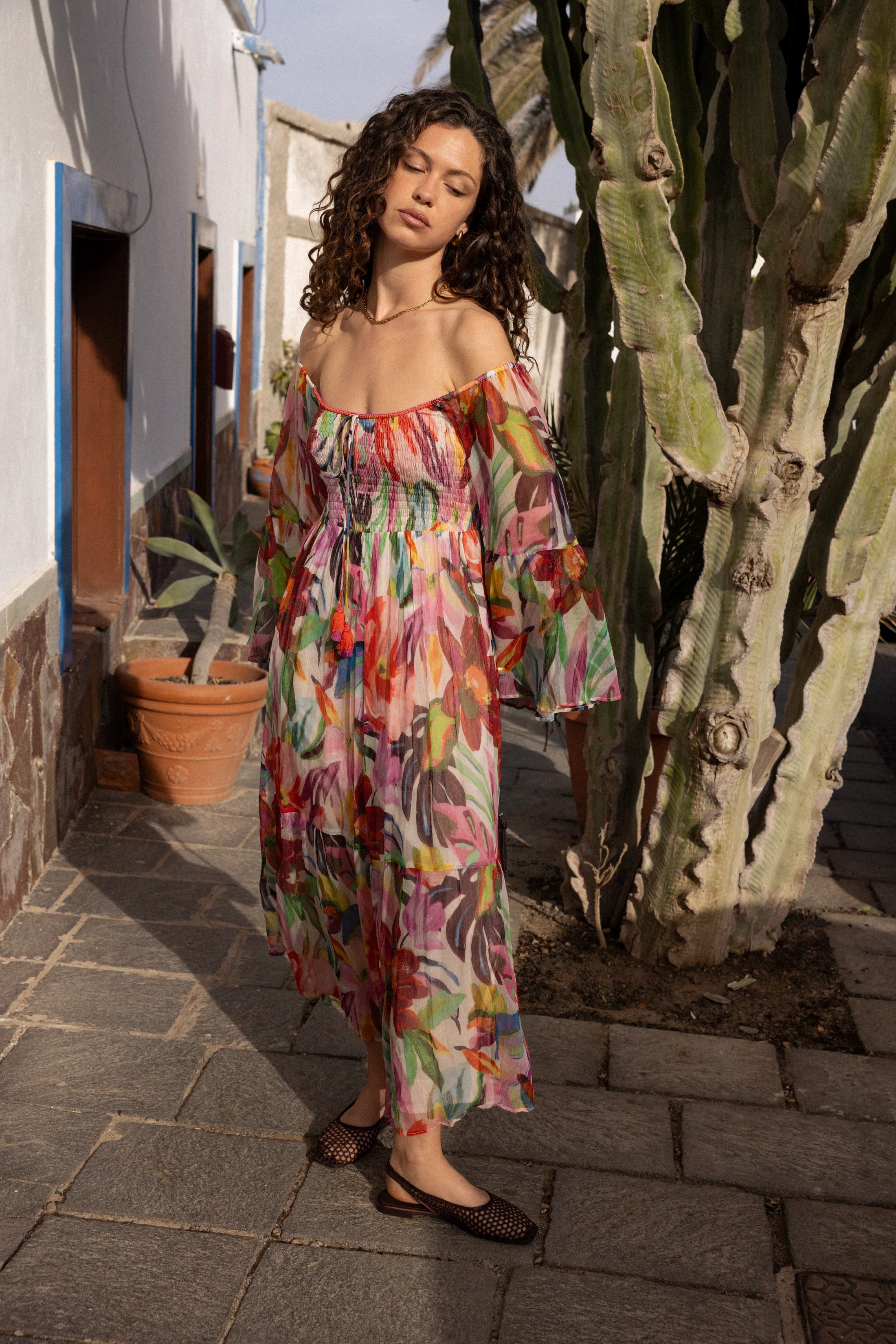 Pulcherie Dress, Rouge