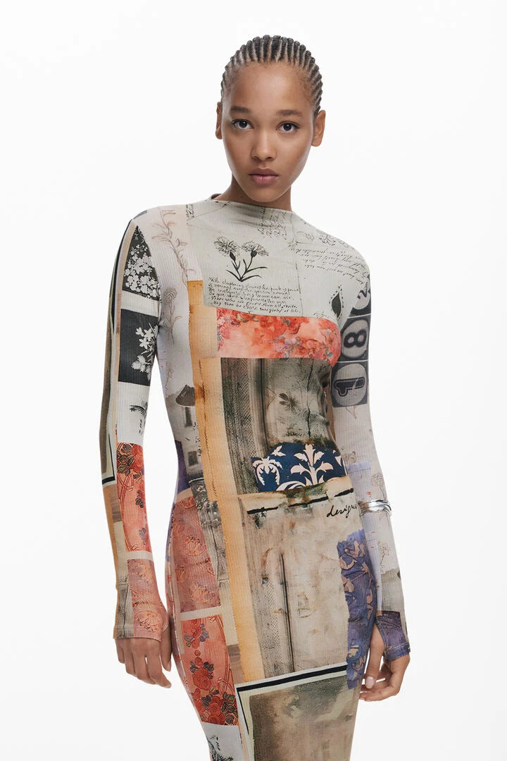 Lyra Collage Dress