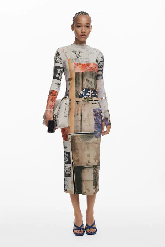 Lyra Collage Dress