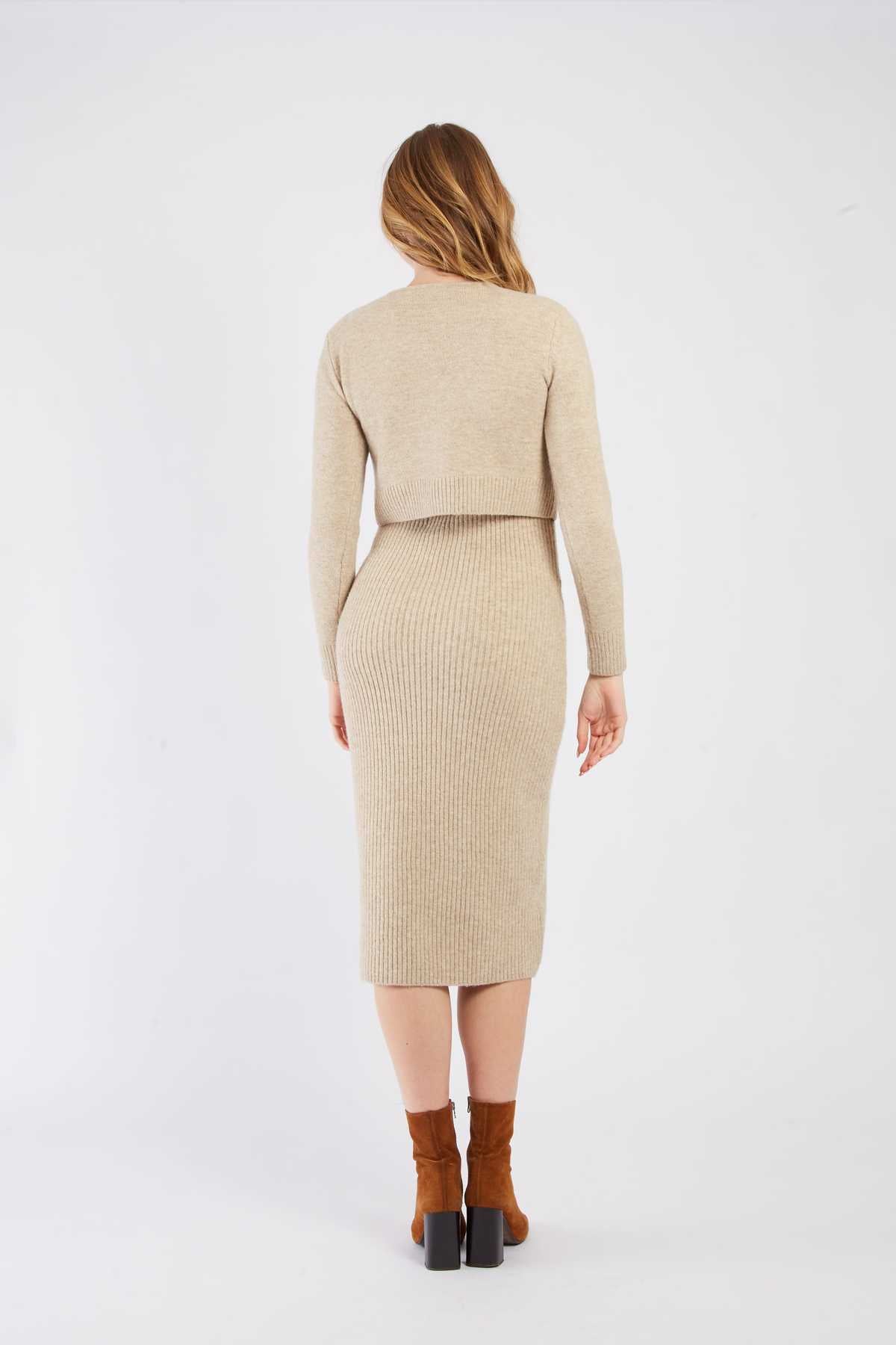 Zazie Cardigan, Beige