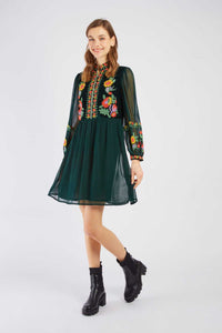 Eliette Dress Green