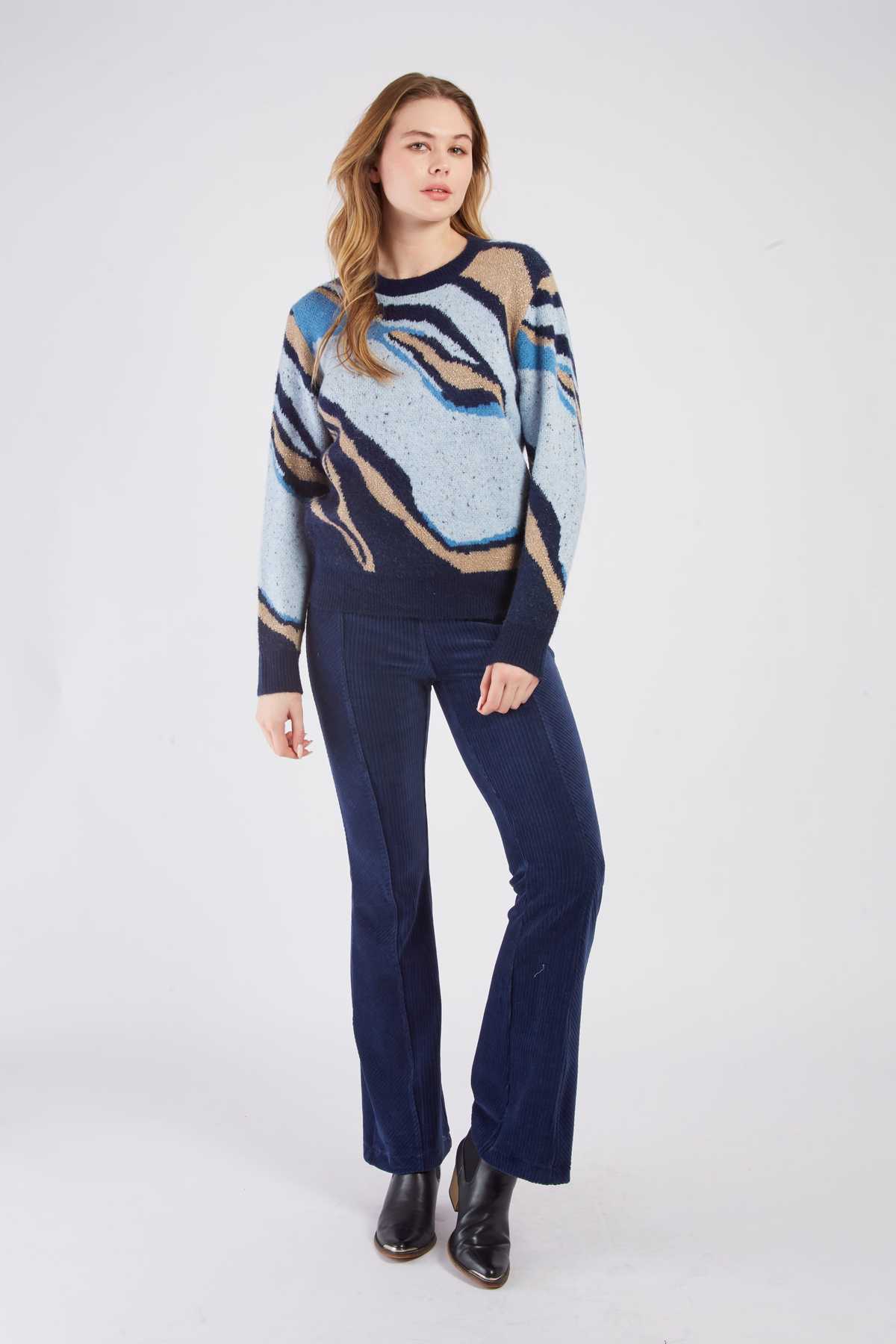 Fjord Cord Pants - Navy