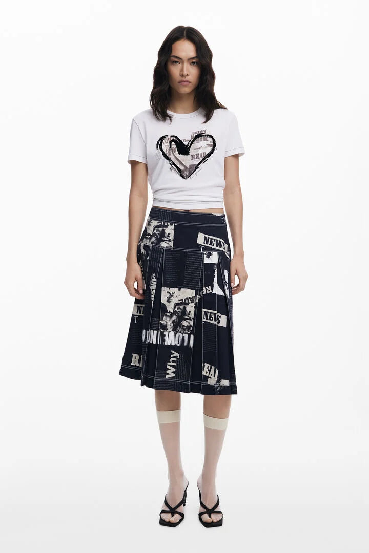 Letter Core T-shirt, White