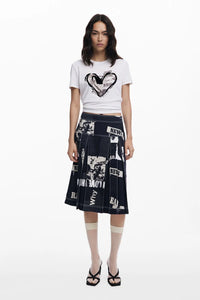 Letter Core T-shirt, White