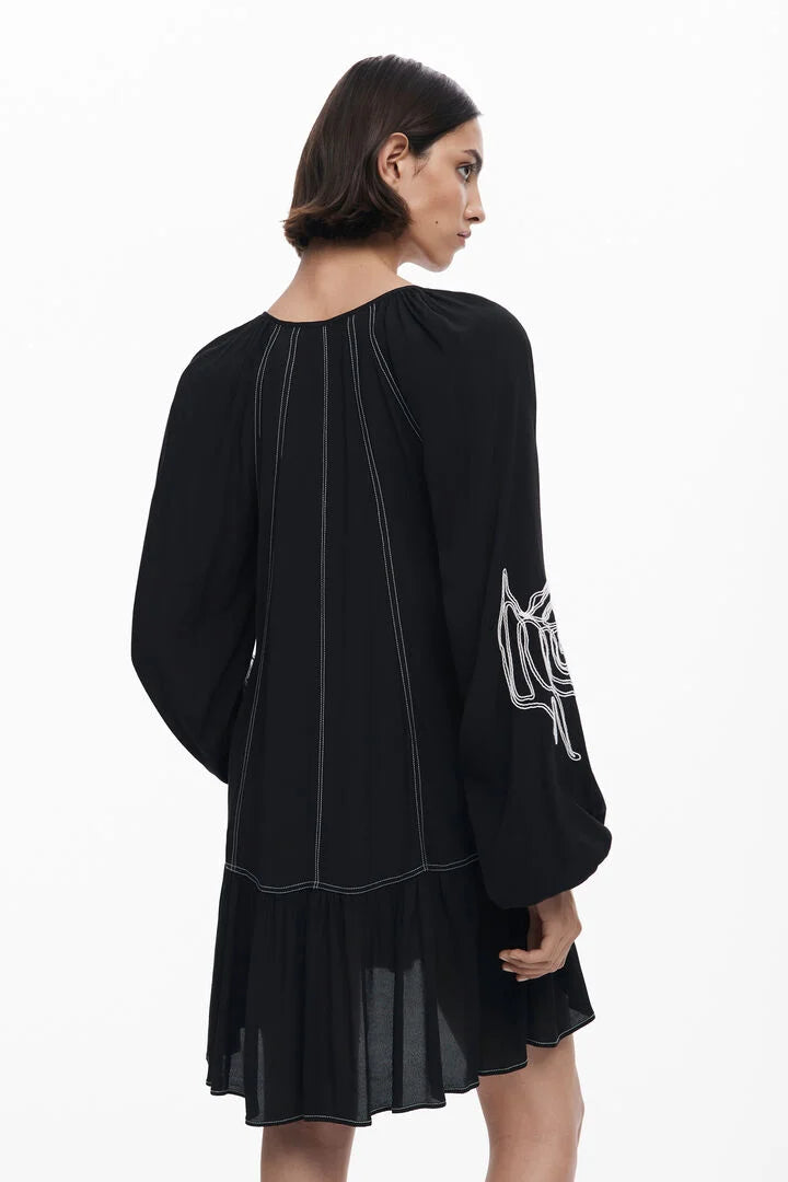 Silvianegro Dress, Black