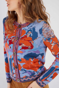 Bandol Cardigan, Blue