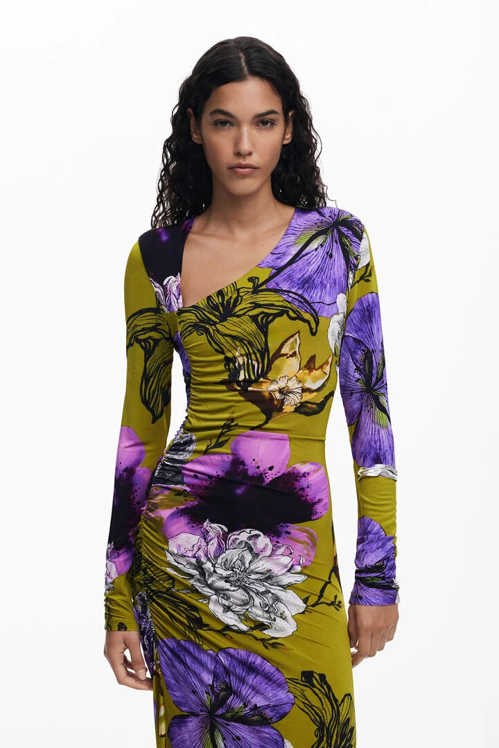 Lacroix Neckline Dress