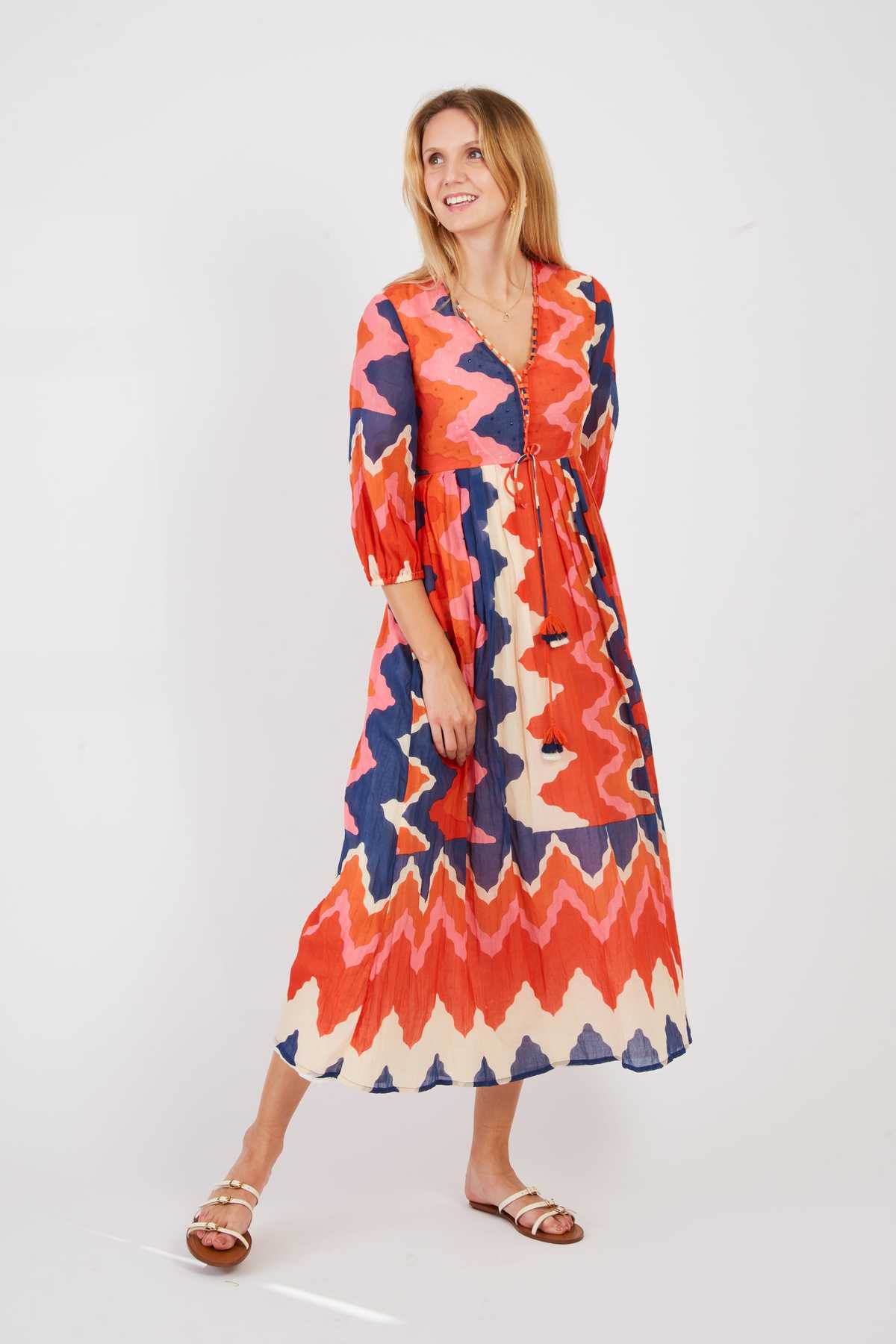 Promenade Dress, Rouge