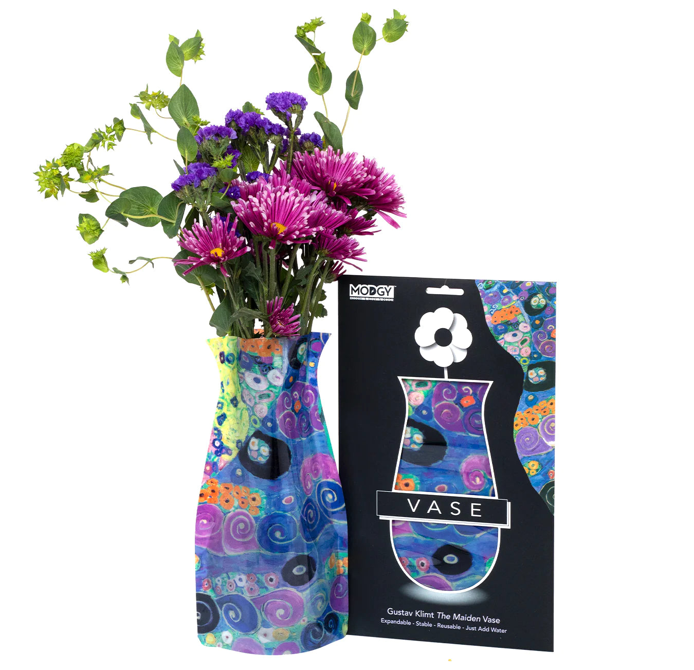 KLIMT MAIDEN VASE