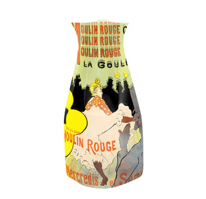 HENRI DE TOULOUSE-LAUTREC MOULIN ROUGE VASE