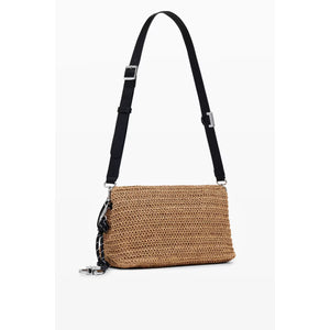 Half Logo Raffia Venecia 3.0 Bag