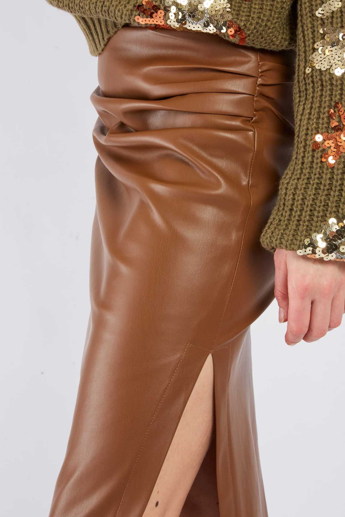 Jacinthe Skirt, Brown
